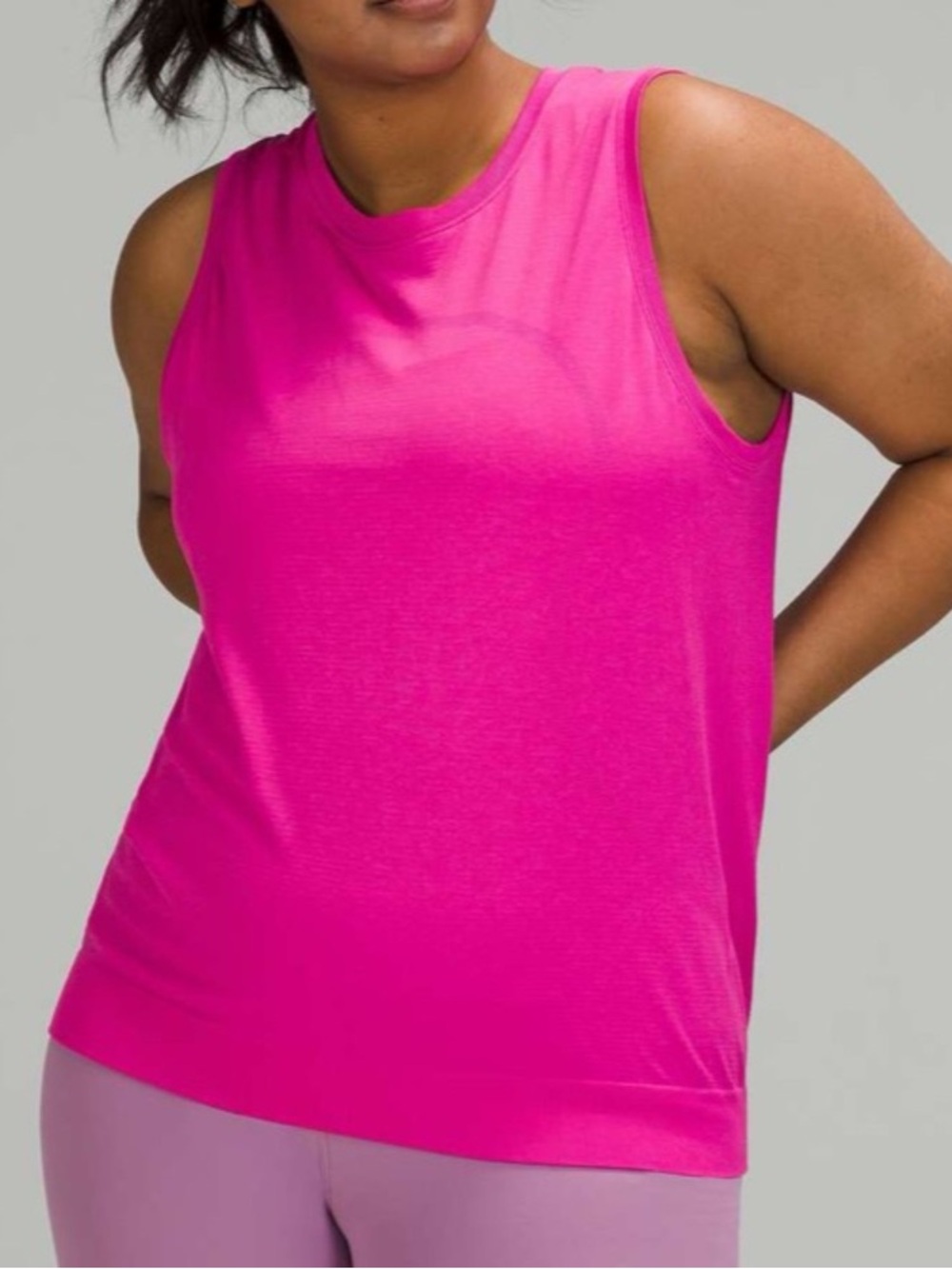 💗Lululemon Swiftly Breathe Pink Sleeveless Muscle Tank Top